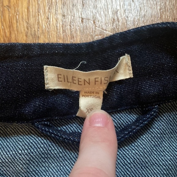 Eileen fisher jean jacket - Picture 2 of 4